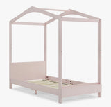 Delta Children | Pink Poppy House Twin Bed | Missing Some Dowel Pins