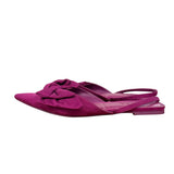 Zara | Fuchsia Pointed Toe Slingbacks | 7.5 Womens