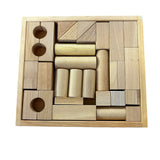 Wooden Story | Wooden Building Blocks 30 pieces