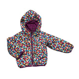 Northface | Reversible Purple and Floral Jacket | 2t