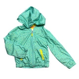 Cat & Jack | Teal jacket with colorful polka dots | 6t