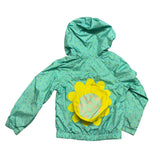 Cat & Jack | Teal jacket with colorful polka dots | 6t
