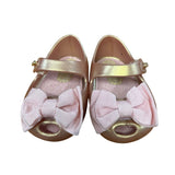 Mini Melissa | Blush & Gold Mary Janes | 3 Infant