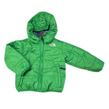 North Face | Green & Plaid Reversible Puffer Jacket | 2T