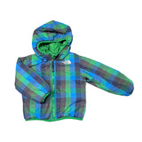 North Face | Green & Plaid Reversible Puffer Jacket | 2T