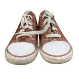 Converse | Pink Glitter Chuck Taylors | 9 Child