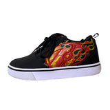 Heelys | Black Flame Sneakers | 3 Youth