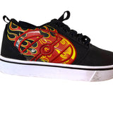 Heelys | Black Flame Sneakers | 3 Youth