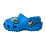 Crocs | Blue Clogs with Dori Jibbitz | 4-5 Toddler