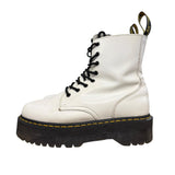 Dr Martins | White Leather Boot | 9 Womens