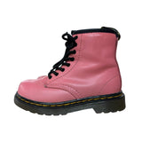Dr Martens | Pink Combat Boots | 8 Child