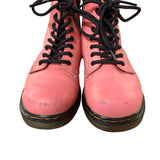 Dr Martens | Pink Combat Boots | 8 Child