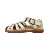 Felix & Flora | White Sandals | 8 Child