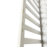 IKEA White Woden Crib + Matress