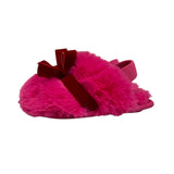 Cat & Jack | Furry Pink Slippers | 5-6 Toddler