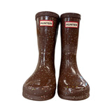 Hunter | Brown Glittery Boots | 9 Child