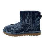 UGG | Blue Crushed Velvet Boots | 4 Youth
